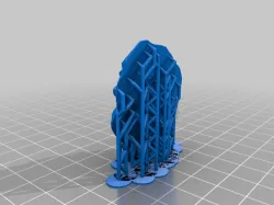 Brick Rubble Pile 28mm scale
