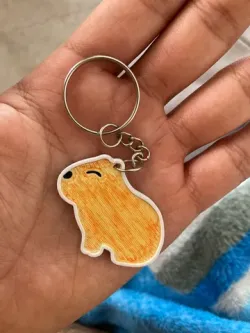 Capybara Keychain