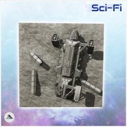 Sci Fi Cargo Freighter Spaceship 3D Models | Page 1 | STLFinder