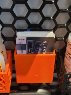 Card Holder for Honeycomb wall
