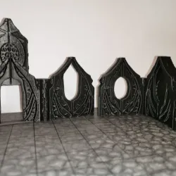 Crypt wall set