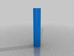 D Cell x3 to 18650 x2 Serial adapter 7.5v for 5 Cell Maglite Bulb