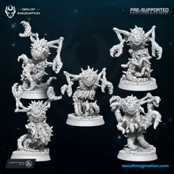 Demons - Void Eyes with 10x 32mm bases set