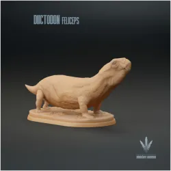 Diictodon feliceps : The Burrowing Dicynodont