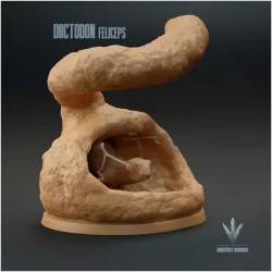 Diictodon feliceps : Underground Home