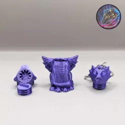 Dragon Keychain Container