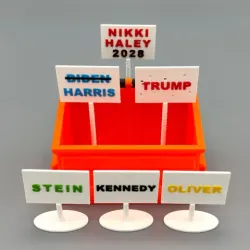 Dumpster Fire Signs