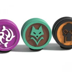 Dustcaps for Schrader Valves (Scythe Version)