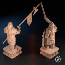 Dwarven Statues #2 - Terrain