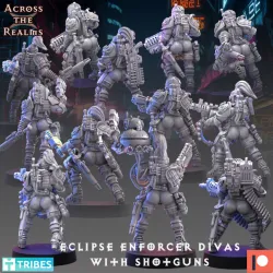 Eclipse Enforcer Divas with Shotguns