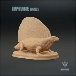 Edaphosaurus pogonias : Resting