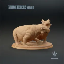 Estemmenosuchus mirabilis : Fight