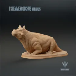 Estemmenosuchus mirabilis : Sitting