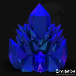 Ethereal Prism Dice Tower and Crystal Pedestal Bundle
