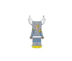 Flatminis Continued - Brayla the Unyielding - Human Paladin