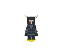 Flatminis Continued - Hiod the Human Fighter