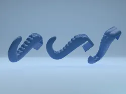 *FLUSH* Tentacle Door Hook