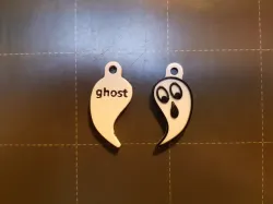 ghost - keychain