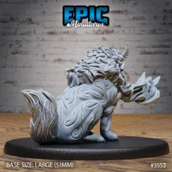 Guardian Fu Dog Firebreath / Hound Beast / Dogfolk / Priest Weredog Creature / Were Canine / Monk Wolf / Ninja Animal / Iron Fist Encounter