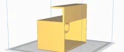 Hanging phone shelf