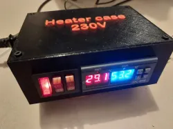 Heating control for 3D resin printers