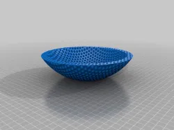 Honeycomb Bowl plus others with different shaped holes