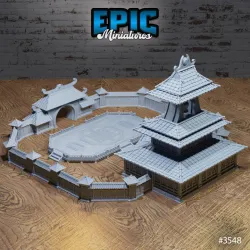 Iron Fist Arena / Monk Building / Kung Fu Master House / Ninja Base / Katana Master Quarter