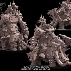 Iron Orc Warlord on warboar