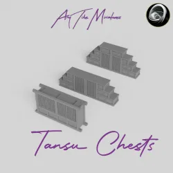 Japanese Tansu Chests Pack #1