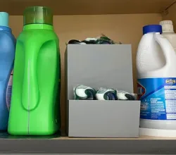 Laundry Detergent Packet (Tide Pod) Dispenser and Storage Bin