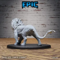 Lion / Wild Animal / Evil Predator / Utopian Beast / Big Feline Cat / Wild Southern Creature / African Encounter
