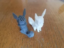 Low-Poly Eevee Salt Shaker