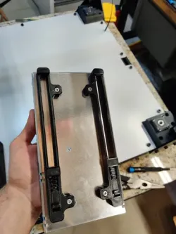 LRS-200/250 DIN rail mount w/ Cap Screws for Vcore3 400