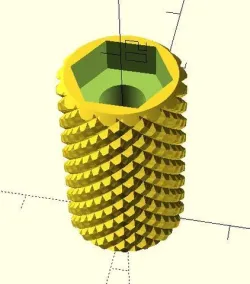 M4 Bolt Nut Head