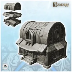 Medieval village pack No. 3 - Medieval Gothic RPG Feudal Old Archaic Saga 28mm 15mm