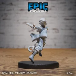 Monk Female Player Character Punch / Priest / Human Warrior / Ninja Fighter / Kung Fu Master / Iron Fist Encounter