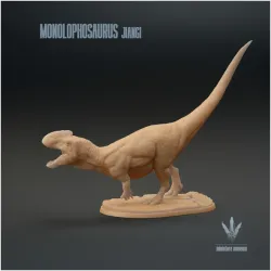 Monolophosaurus jiangi : The Single-crested Lizard