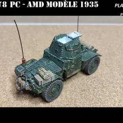 Panhard 178 PC - PLATOON LEADER version, 3 different variations in this pack