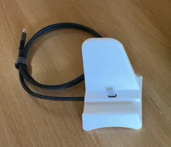 Phone holder with charging