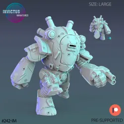 Plague Annihilator Mech Set / Skeleton Soldier / Exoskelet Warrior / Space War Construct / Steampunk Battle Robot / Invasion Army / Cyberpunk Droid / Sci-Fi Encounter