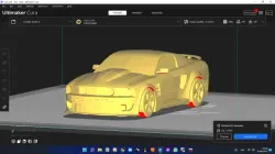 Printable mustang car