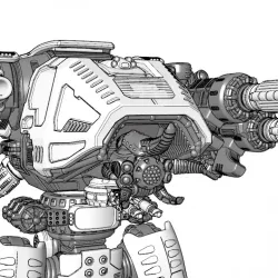 Project Gigante-28mm Heavy Fire Support Mech