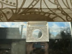 Reinforced IKEA Liselott roller blind pull handle