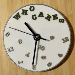 Retirement Wall Clock
