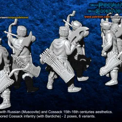 Russian Dismounted Cossacks
