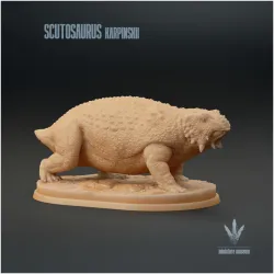 Scutosaurus karpinskii : Walking