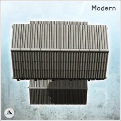 Set of three modern military barracks (1) - Cold Era Modern Warfare Conflict World War 3 RPG  Post-apo