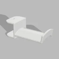 Shelf Mounted Headphone Hook