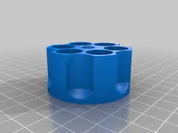 Silver Bullet Display Cylinder