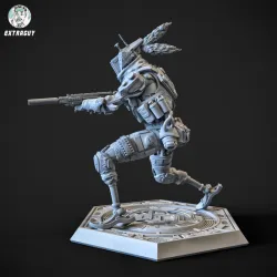 Skinny Ground Running Robot 100mm